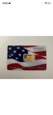 PAMP America The Free Statue of Liberty 5g Gold Bar 999.9  4324.63 per troy oz