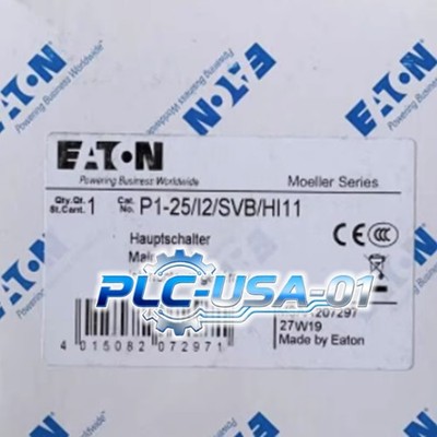 1PCS Brand New EATON Moeller P1-25/I2/SVB/HI11 Main Switch  Fast delivery