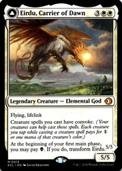 Eirdu, Carrier of Dawn // Isilu, Carrier of Twilight - Lorwyn Eclipsed