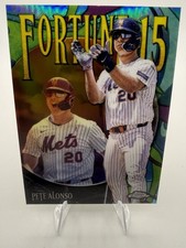 Pete Alonso #f15-9 Fortune 15 2025 Topps Chrome Update