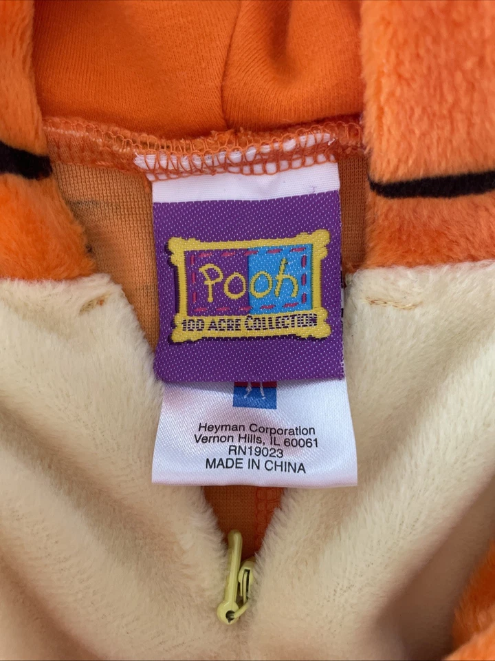 Disfraz de bebé Tigger bordado colección 100 acres 0-3 Disney vintage Foto 3 de 4