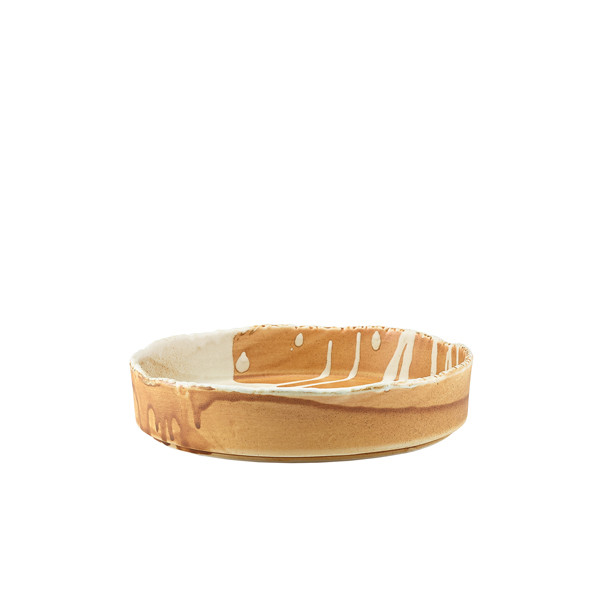 Roko Porcelain Sand Presentation Bowl For Hotel Restaurant 20.5cm Pack of 4