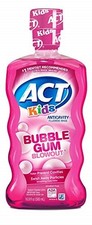 ACT Kids Anti-Cavity Bubblegum Blowout Fluoride Mouthwash