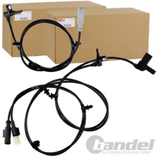 2x ABS-SENSOR RADDREHZAHL-GEBER HINTEN passen...