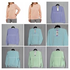 FILA Women's French Terry Crew Neck Sweatshirt