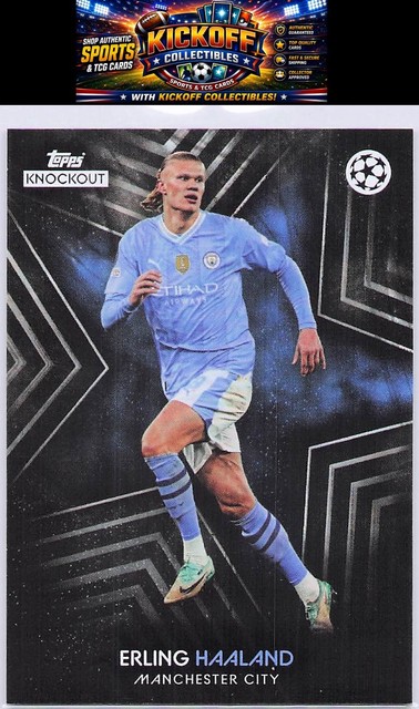 2023-24 Topps Knockout UEFA Champions League #NNO Erling Haaland