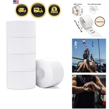 Athletic Tape White 5 Pack Strong No Residue Ankle Wrist Sports Gymnastics