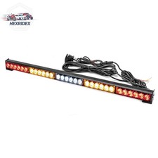30 Led Light Bar Chase For Polaris Rzr Can-am Utv Off Road Reverse Strobe Rywyr