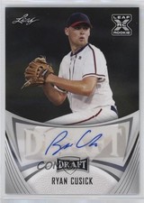 2021 Leaf Draft Base Auto Ryan Cusick #BA-RC2 Auto 0d1a