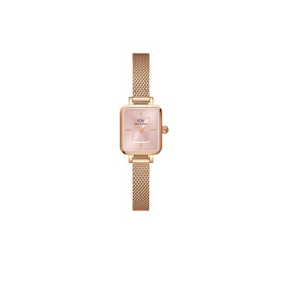 Daniel Wellington Quadro Mini Melrose Blush Pink Dial Rose Gold Watch