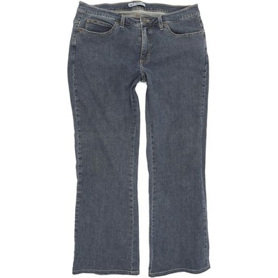 Lee Slender  Damen Blau Bootcut Regular Stretch Jeans W33 L29 (64208)