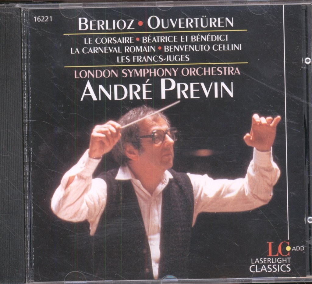 16221 Andre Previn, London Symphony Orchestra Berlioz - Overtüren CD Germany
