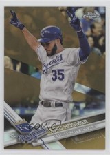 2017 Topps Chrome Gold Refractor /50 Eric Hosmer #153 6e0