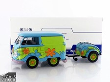 Solido Volkswagen T1 Van Kool Combi Ghosthunters Machine With Trailer 1950 1:18 1810904