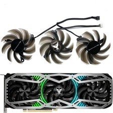 For GAINWARD RTX3060ti 3070 3070ti 3080 3080t 3090 1set Cooling Fan Graphic Card