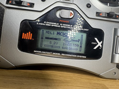 Spectrum DX6i 6-Channel, 10-Model Transmitter 2.4 GHz DSMX Computer Radio/Manual - Picture 2 of 4