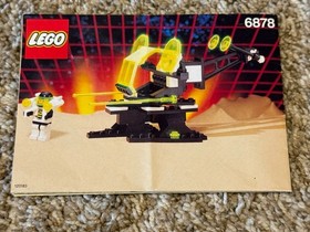 1991 Lego #6878 Blacktron Sub Orbital Guardian - 100% Complete
