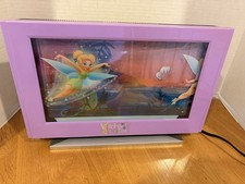 Disney Tinker Bell Flat Screen Motion Lamp Light Scrolling Tested  Working