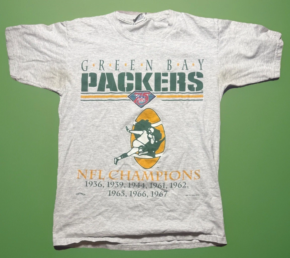 Green Bay Packers Football Vintage Sports Shirts for sale | eBay