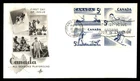 Mayfairstamps Canada FDC 1957 Outdoor Sports All Seasons Playground First Day Co