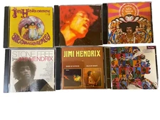 Jimi Hendrix Experience CD Music Guitar Blues Rock Lot Of 6 CDs