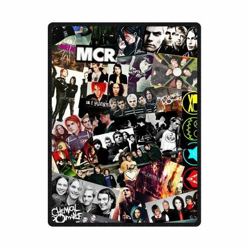 Personalized Custom My Chemical Romance Travel Home Soft Blanket 58x80