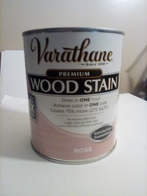 NEW Varathane Premium Wood Stain 1 Coat 3x Faster ROSE 32 Oz FREE SHIP