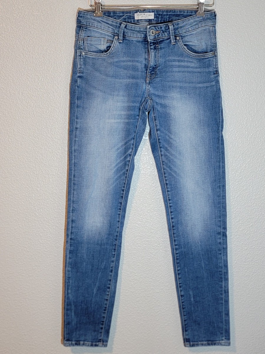 denim by lindex jeans womens size 30x32 regular skinny low rise