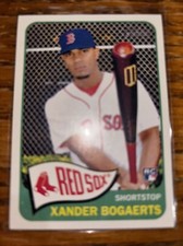 2014 Topps Heritage High Number Base Rookie Xander Bogaerts H550 Boston Red Sox