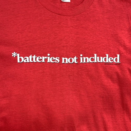 * Batterien nicht enthalten selten Vintage Original Film Promotion T-Shirt - Bild 6 von 8