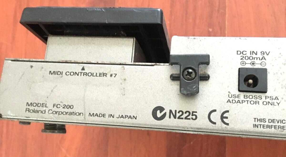 ⭐️動作確認済み⭐️Roland FC-200 MIDI フットコントローラー Roland FC-200 MIDI Foot Controller | eBay