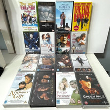 VHS Tapes Movie Bundle 16 Assorted Films Family Action Comedy Performing Arts