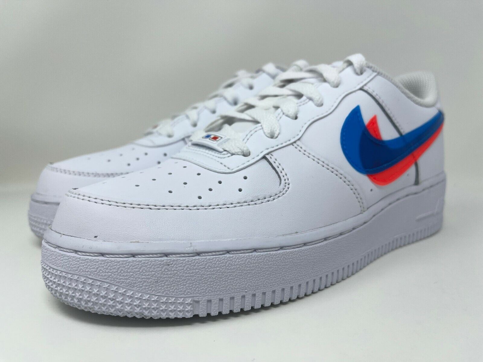 Nike Air Force 1 I Low LV8 KSA GS 3D Glasses White Blue Hero