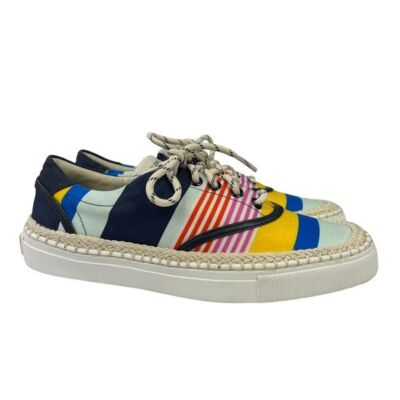 Kate Spade Boat Party Espadrille Sneakers Multicolor Stripes EUC Womens  Size 6 | eBay