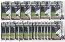 x100 Warming Bernabel 2022 (1st) Bowman Prospects #46 Rookie Card lot Rockies RC