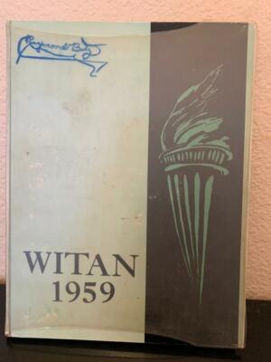 Charlotte High School Yearbook 1959 ''Witan'' 59 Rochester, New York NY