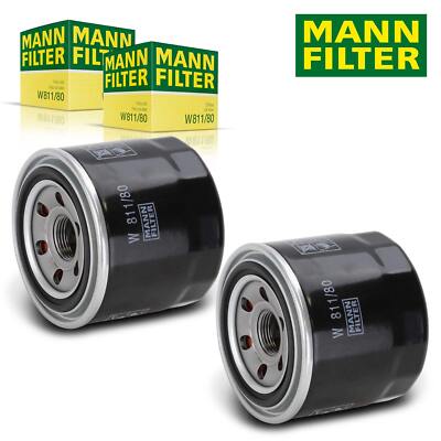 2X MANN W 811/80 ÖLFILTER FÜR OPEL HYUNDAI I30 I20 I10 KIA CEE'D RIO ISUZU FORD