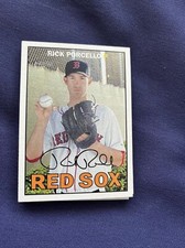 2016 Topps Heritage Rick Porcello #192 Boston Red Sox