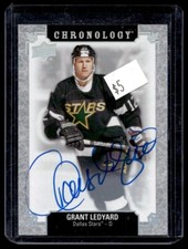 2018-19 Upper Deck Chronology Franchise History Autos Grant Ledyard Auto Dallas