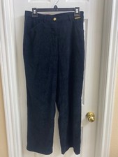 St John Sport by Marie Gray size 6 Velvet Black Dress Pants