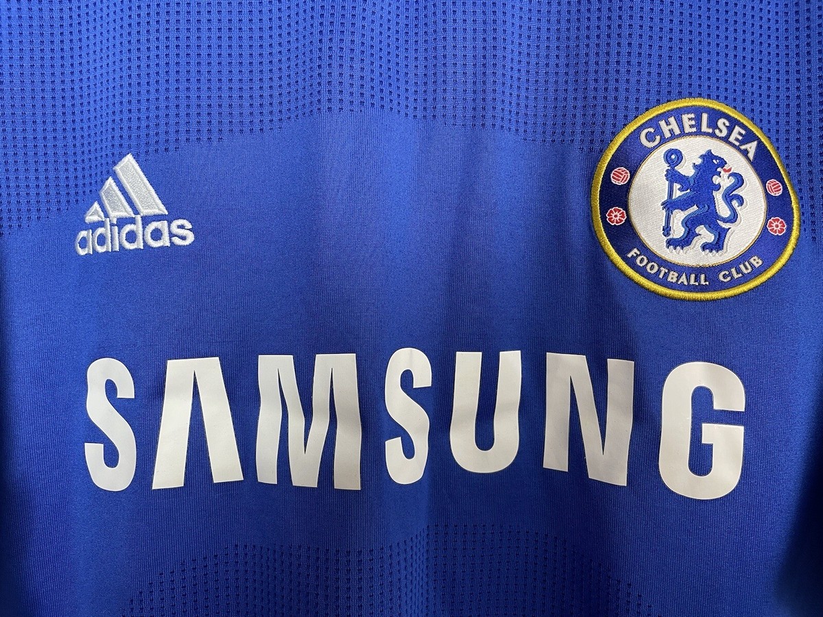 Maillot De Football Domicile Chelsea 2010/2011 #8 LAMPARD ADIDAS Taille