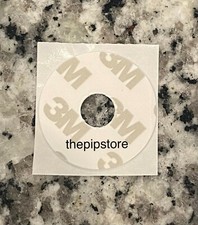 Replacement Adhesive Double Side Sticky Pad Hole In Center 32mm USA 3M FAST SHIP
