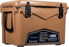 Seavilis 35QT Portable Heavy Duty ice box w/ Rope Handle Roto Molded ice Cooler