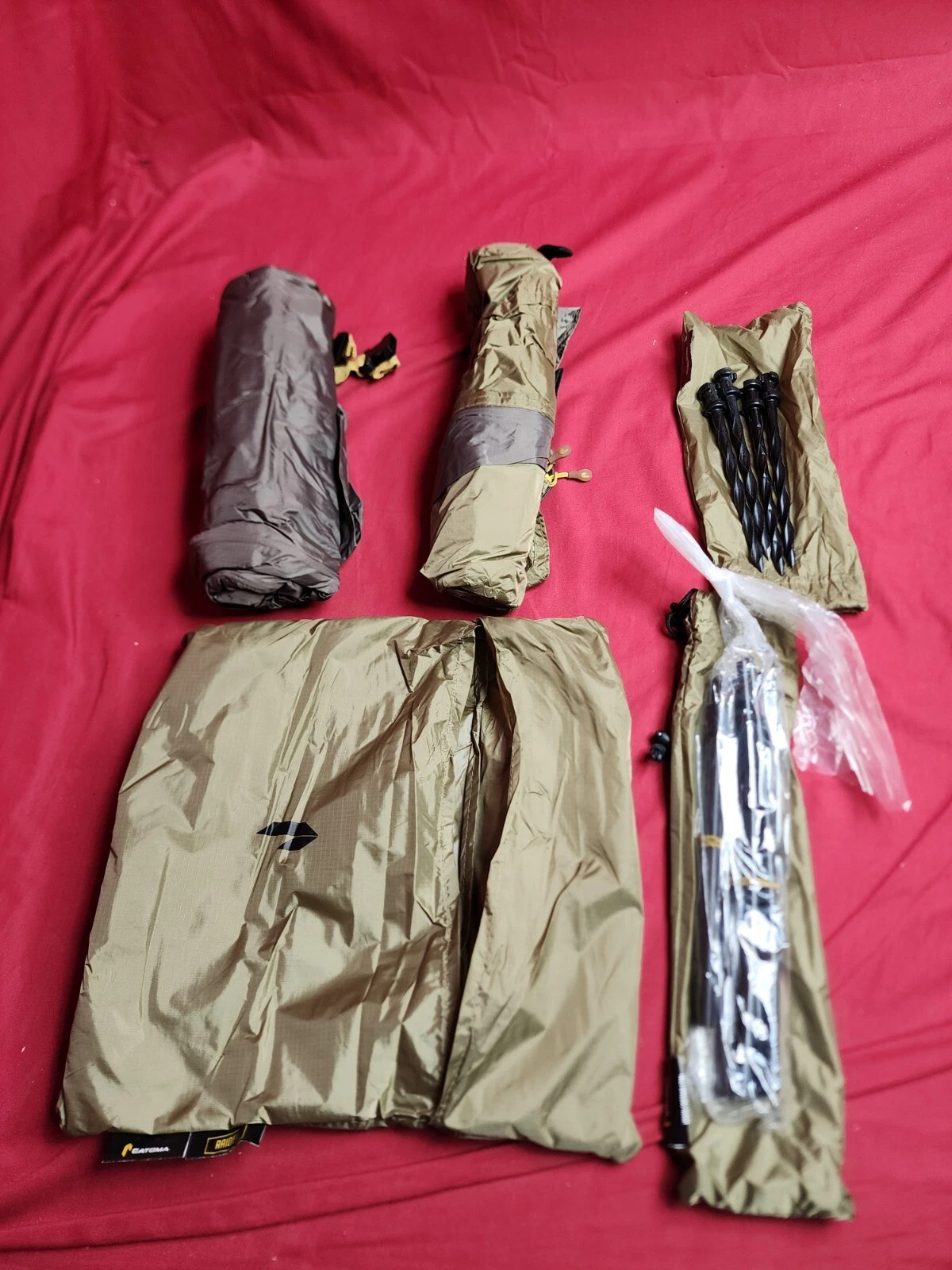 Catoma One Person Raider Ultralight Tent Coyote Brown