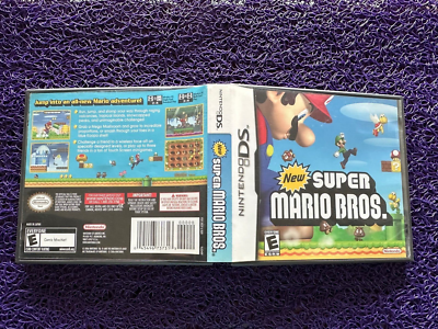 New Super Mario Bros. Nintendo DS/DS LITE/DSi CIB FREE REGION