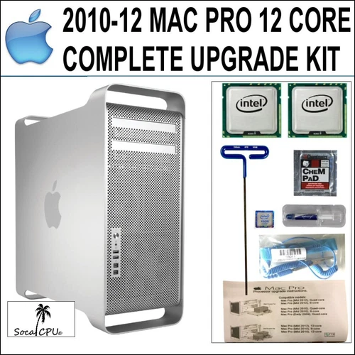 Twelve 12 Core Apple Mac Pro 5,1 CPU Complete Upgrade kit to X5690 2010,2012 - Picture 1 of 6