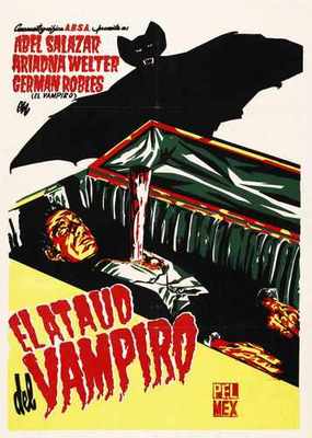 Vampires Coffin Poster 01 Metal Sign A4 12x8 Aluminium
