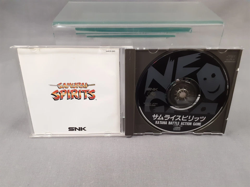 SNK NEO GEO CD NGCD SAMURAI SPIRITS Shodown Japanese version boxed🟪 - Image 2 of 3