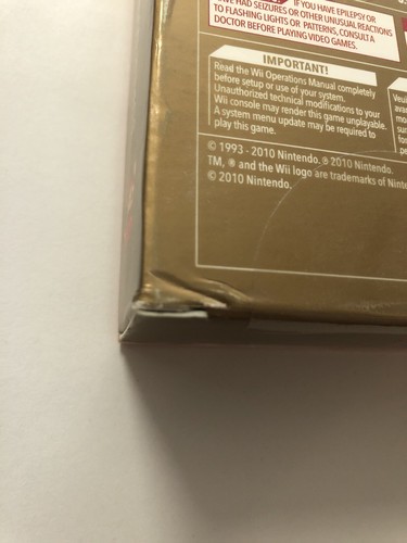 SUPER MARIO ALL STARS NINTENDO Wii GAME 25TH ANNIVERSARY LIMITED ED BRAND NEW - Picture 5 of 9