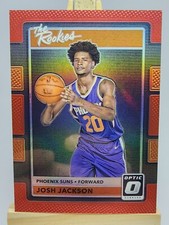 Josh Jackson 2017-18 Donruss Optic The Rookies Red #4 /99 Rookie RC Phoenix Suns
